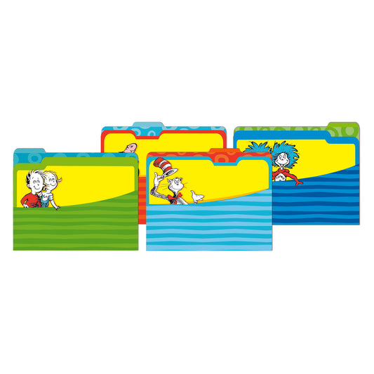 Dr. Seuss ™ Classic File Folders, 4 folders/pkg, Set of 6 packs