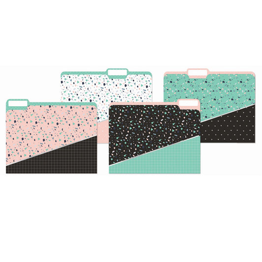 Simply Sassy File Folders, Pack of 4