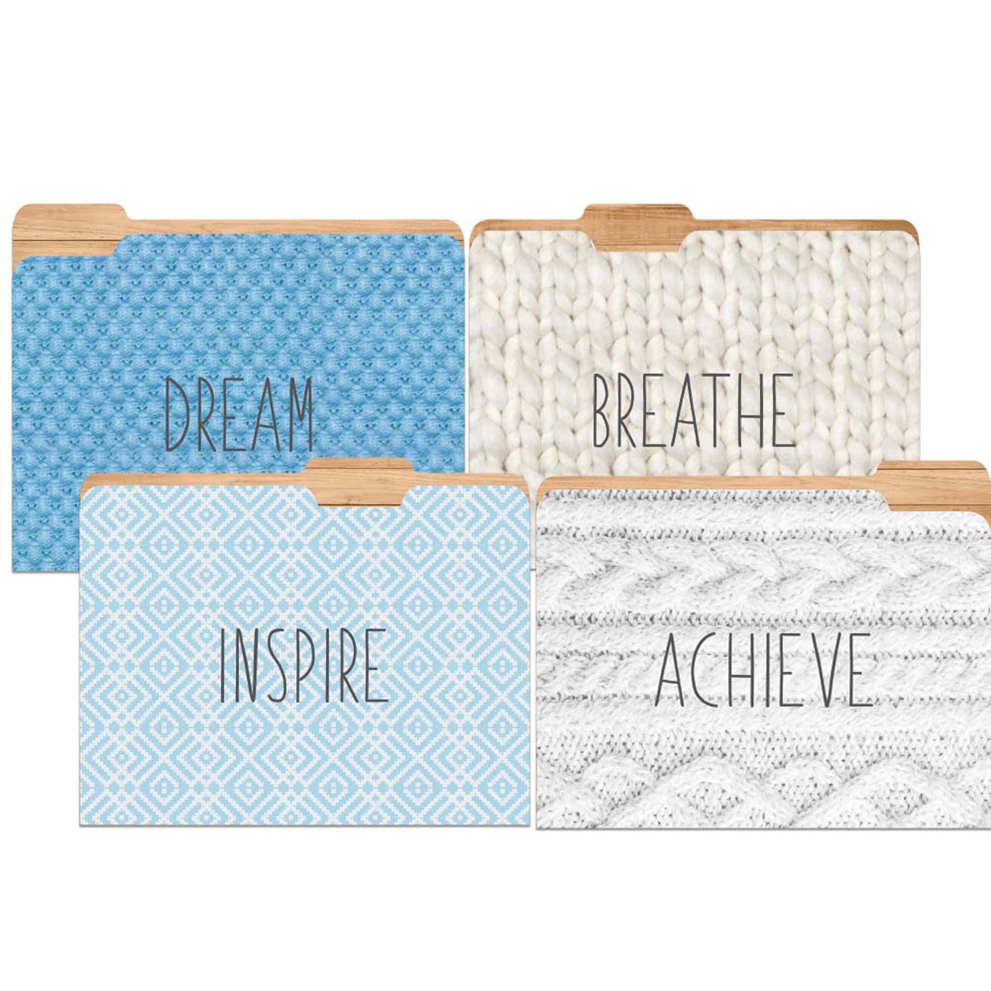 A Close-Knit Class File Folders, 4 Per Pack, 6 Packs – Loomini