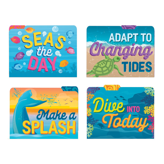 Seas The Day File Folders