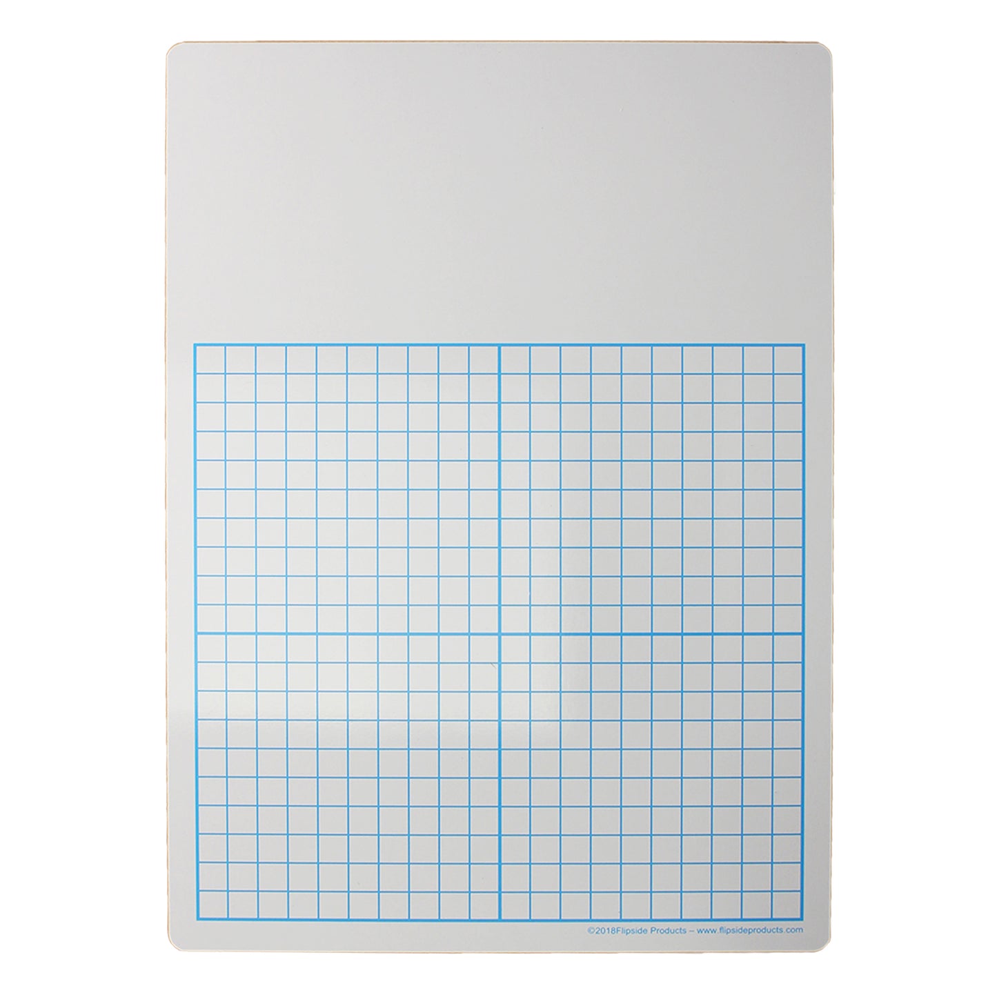 1/2" Graph Dry Erase Board, 11" x 16" Single, Pack of 3