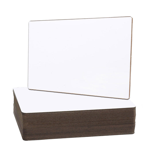 Dry Erase Board, 9" x 12", Pack of 24