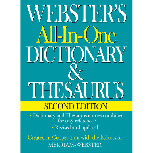 All-In-One Dictionary & Thesaurus, Second Edition, Pack of 6