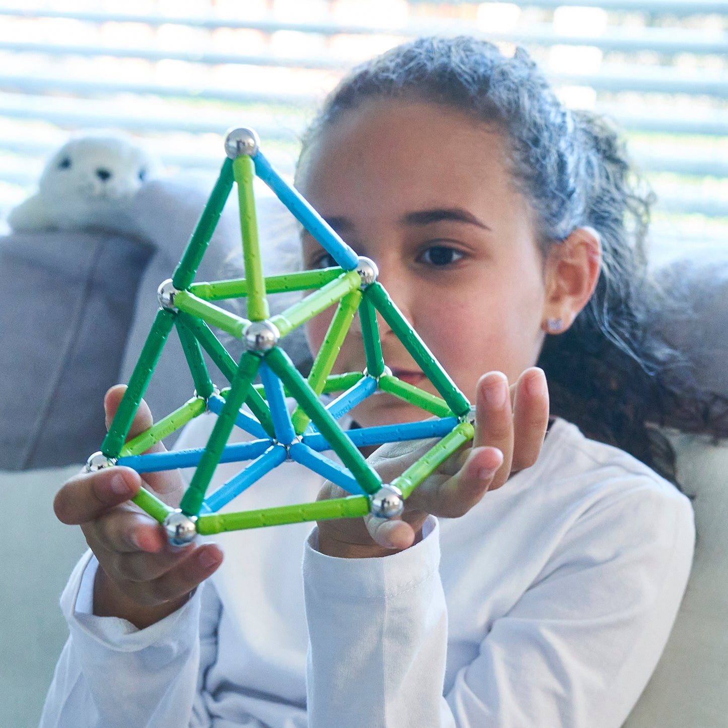 Geomag™ Green Line Color, 60 Pieces