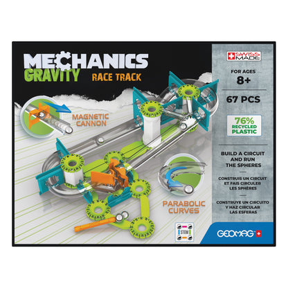 Mechanics Gravity Race Track Recycled, 67 Pieces