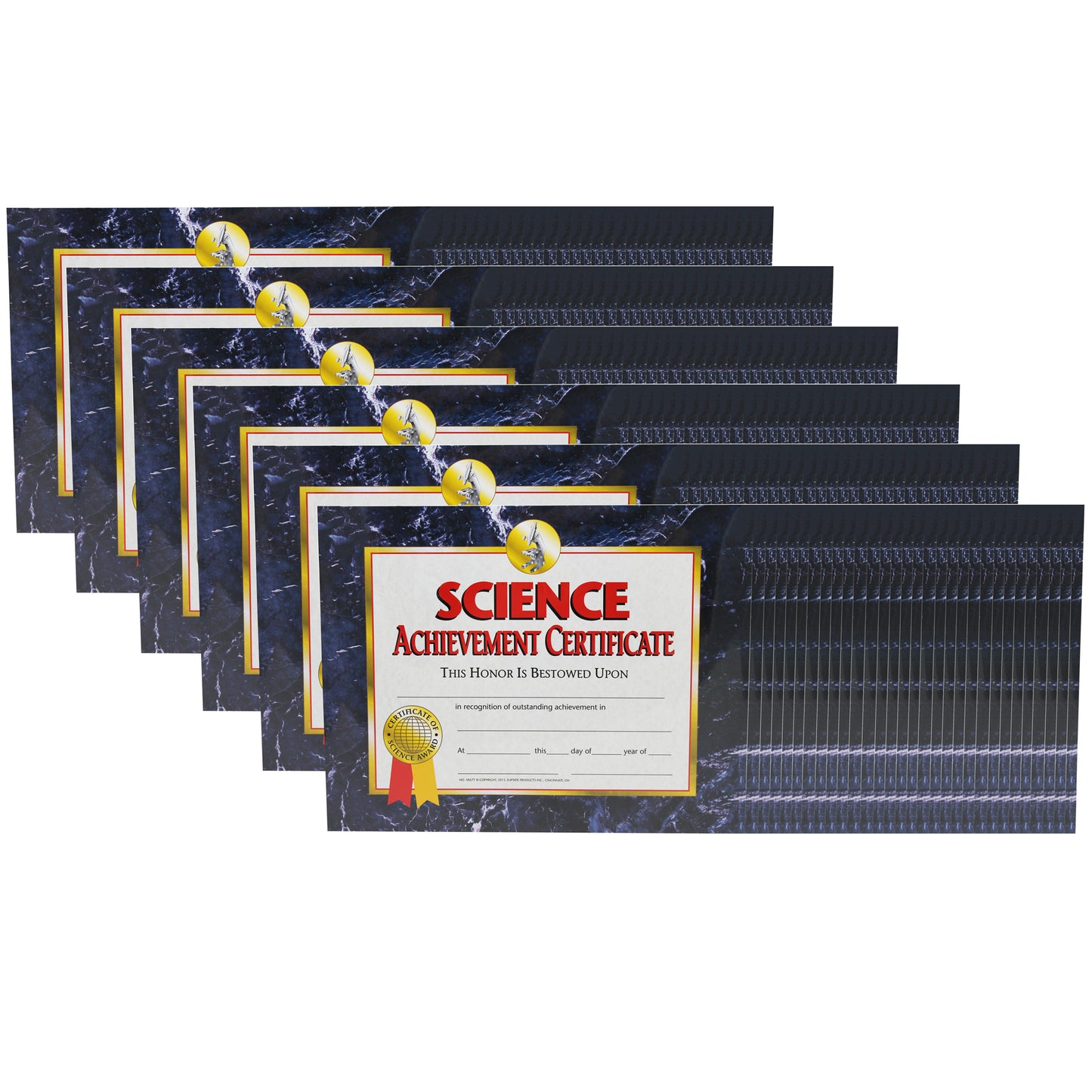 Science Achievement Certificate, 30 Per Pack, 6 Packs