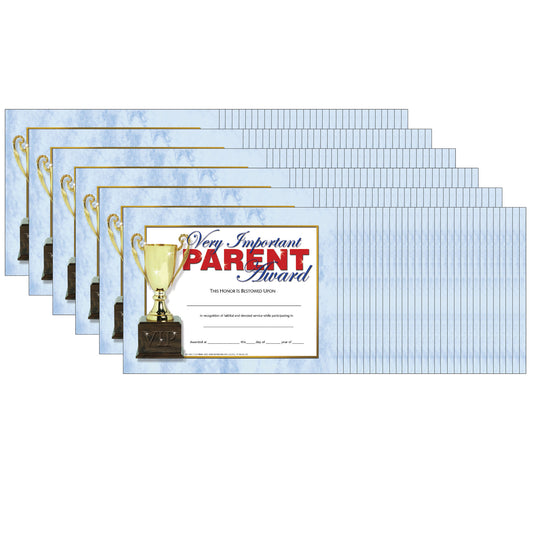 Very Important Parent Award, 30 Per Pack, 6 Packs