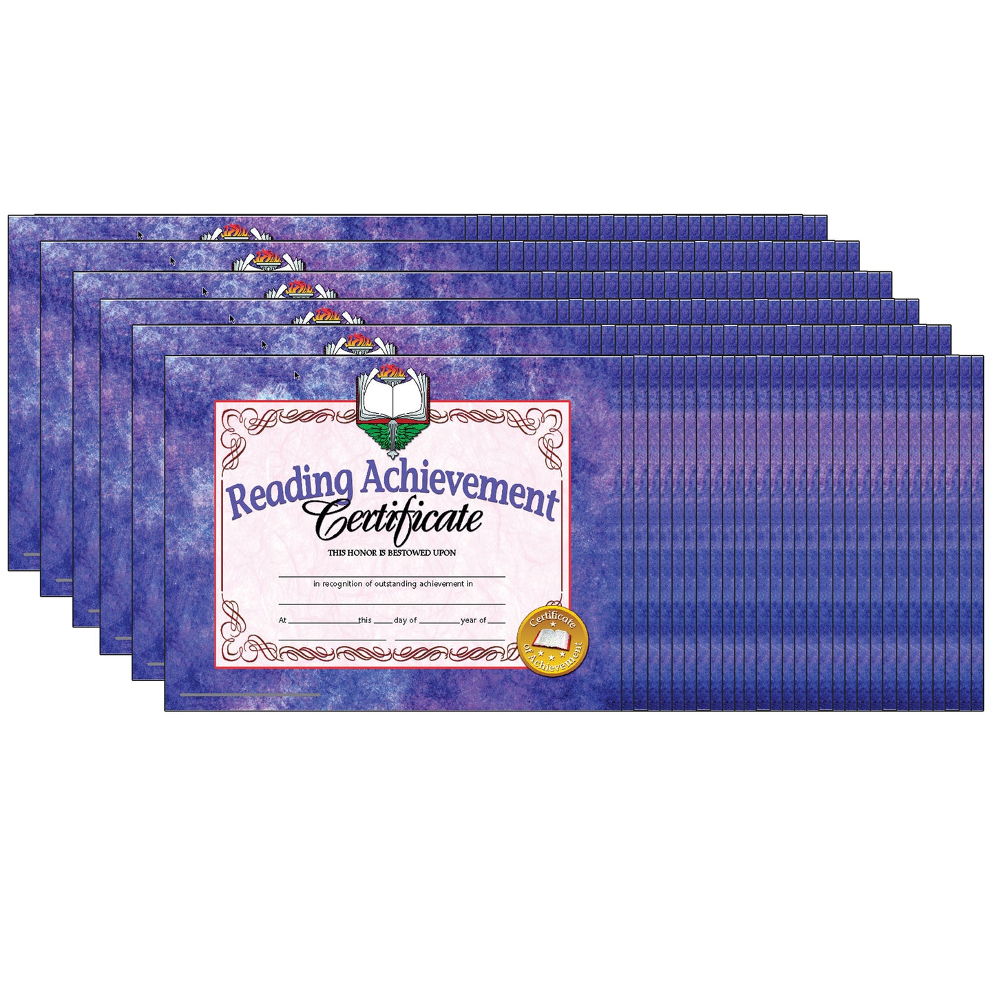 Reading Achievement Certificate, 30 Per Pack, 6 Packs