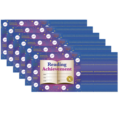 Reading Achievement Certificates & Reward Seals, 30 Per Pack, 6 Packs