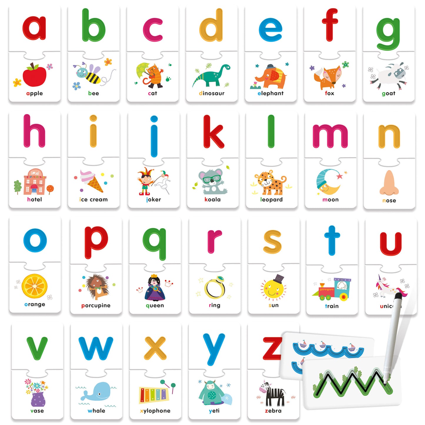 ABC Write & Play Puzzles