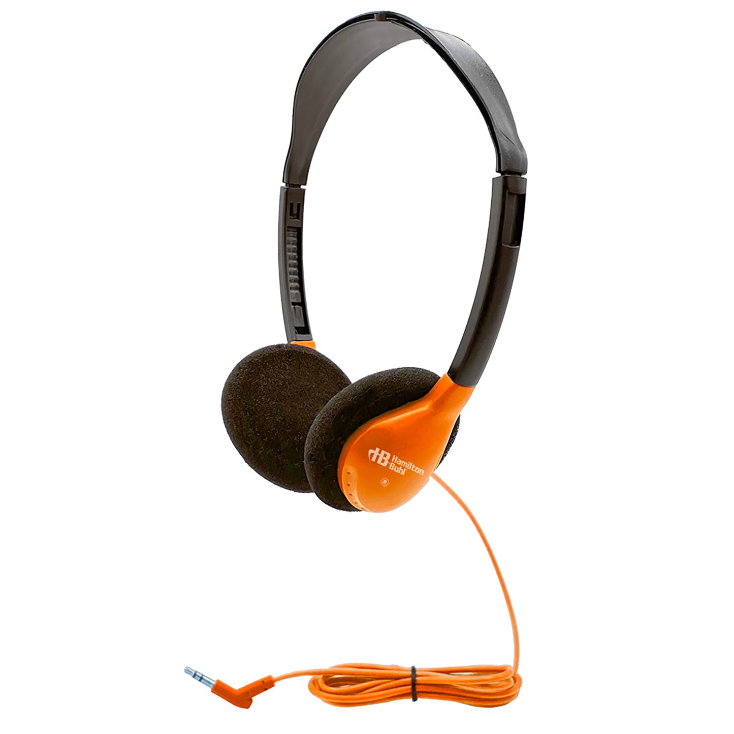 Personal On-Ear Stereo Headphone, Orange