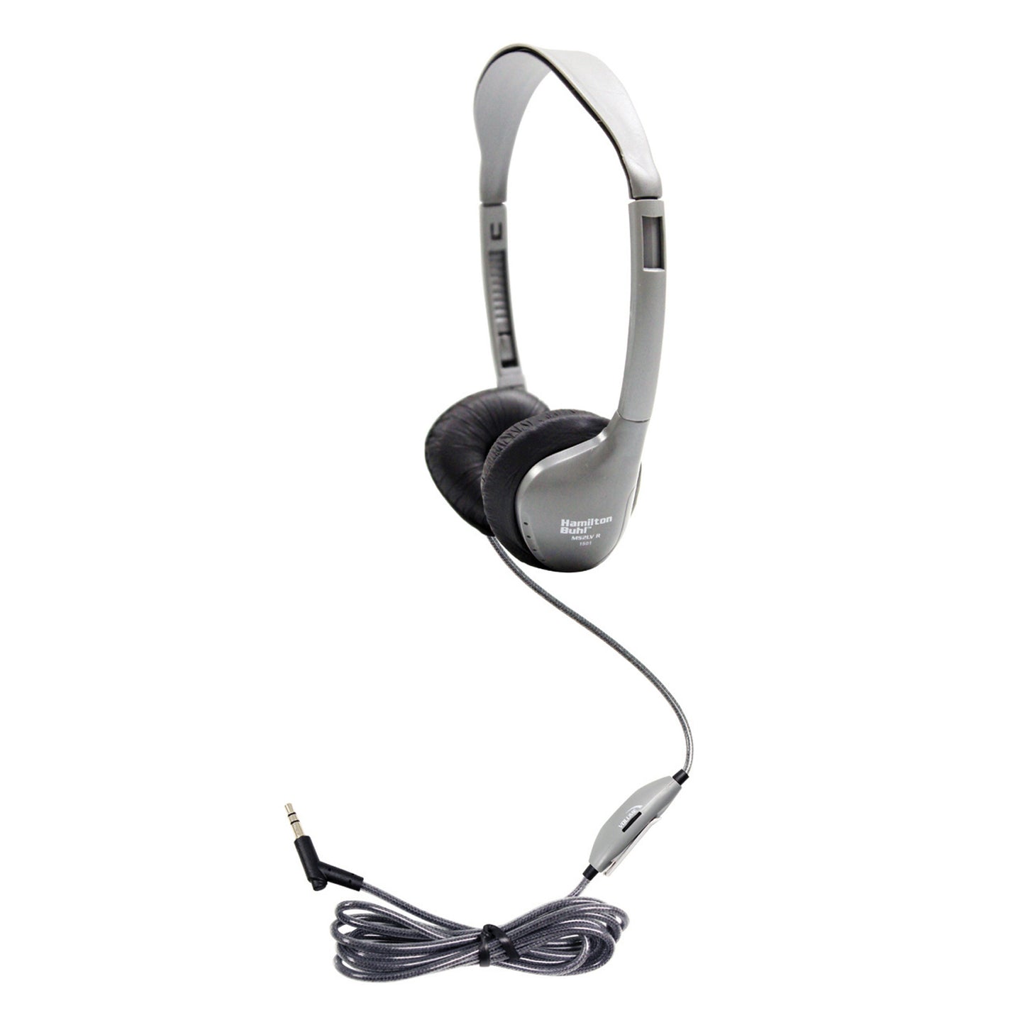 SchoolMate™ On-Ear Stereo Headphone with Leatherette Cushions and In-Line Volume Control