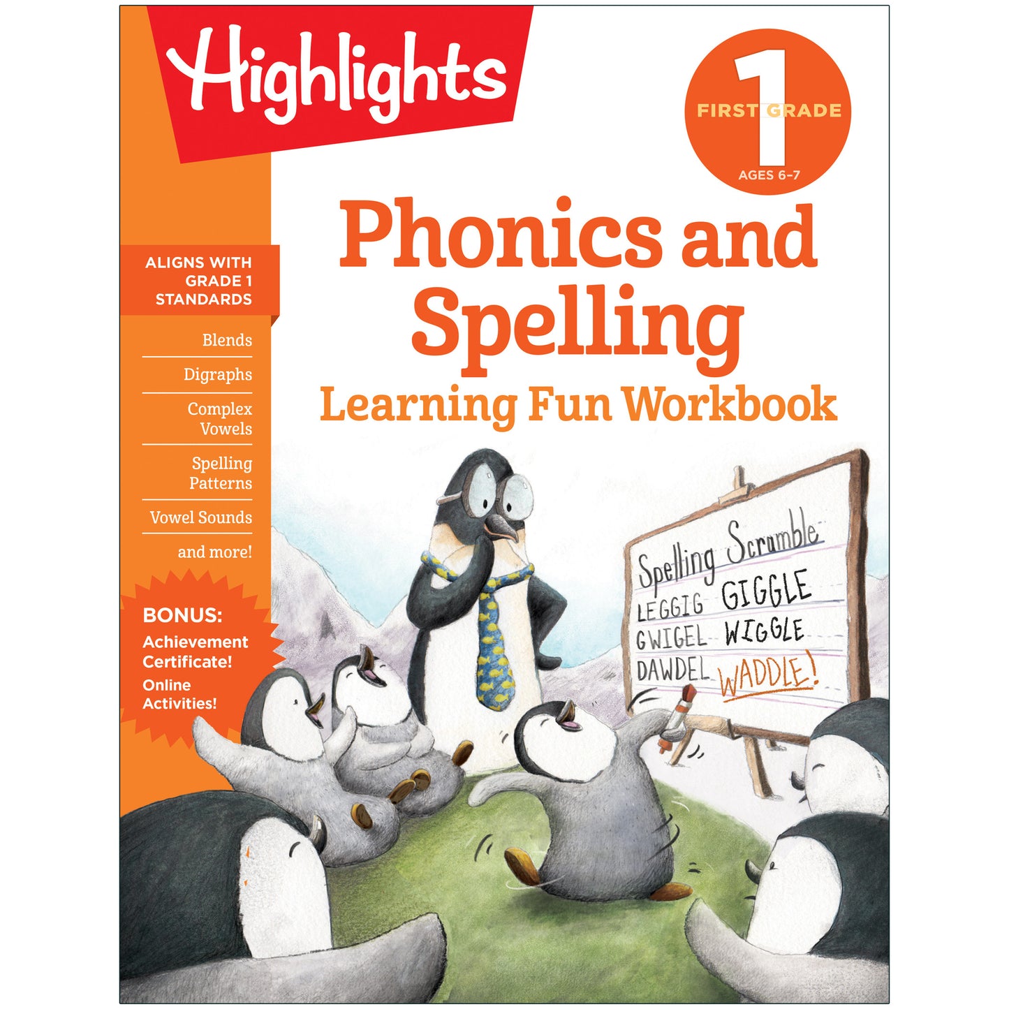 Learning Fun Workbooks, Phonics & Spelling