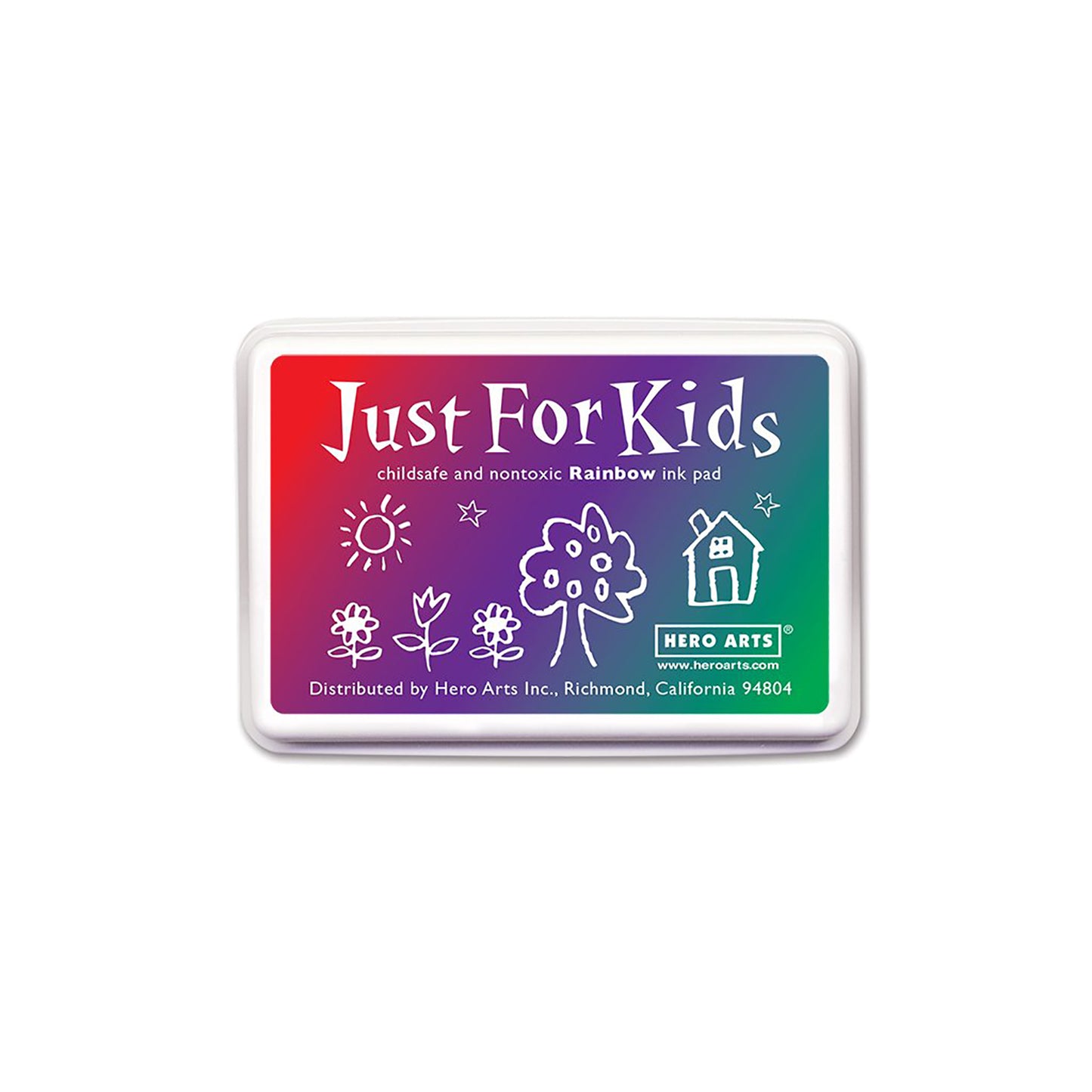 Just for Kids® 3-Color Rainbow Ink Pad