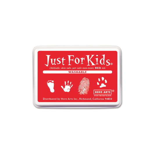 Just for Kids® Washable Ink Pad, Red