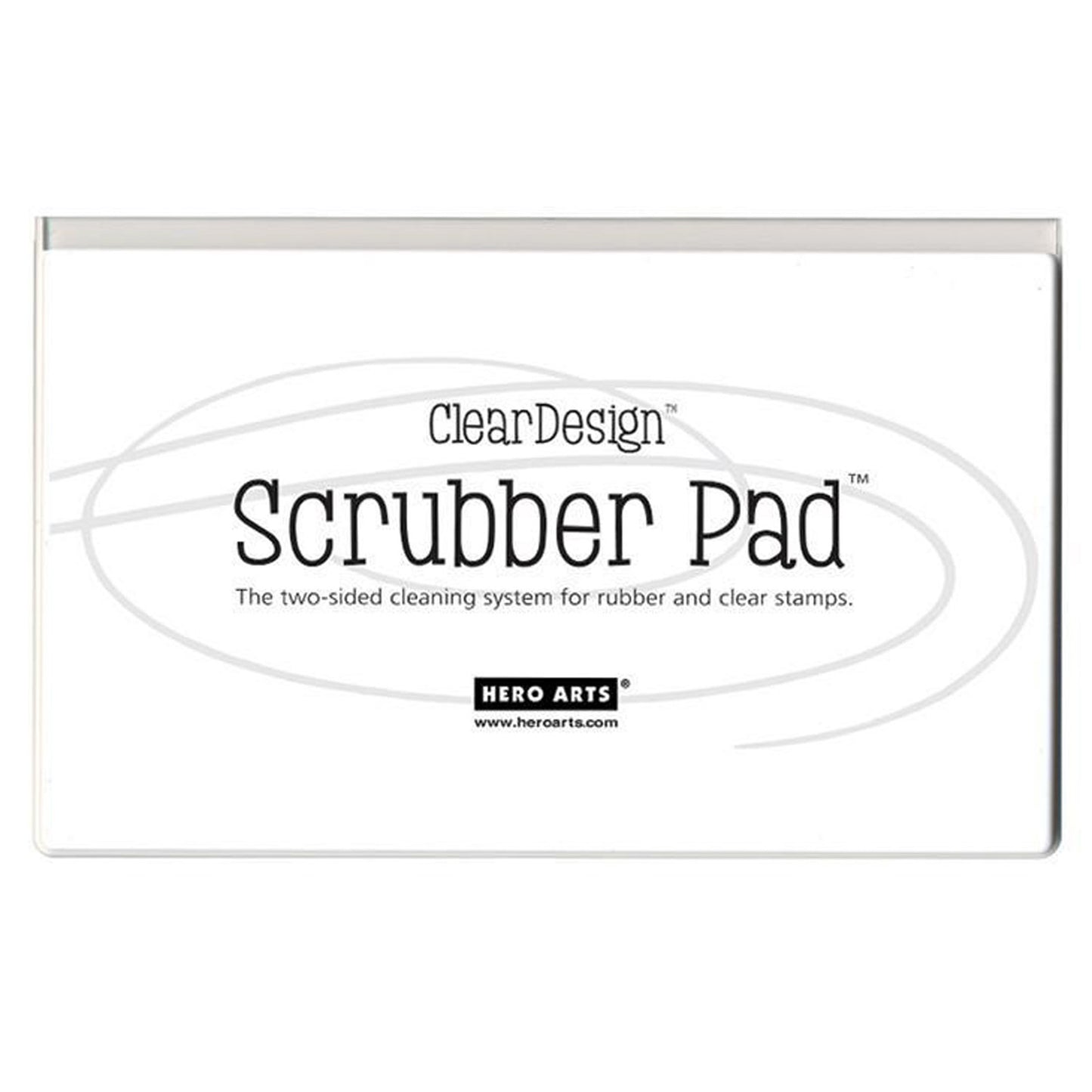 Clear Design Scrubber Pad