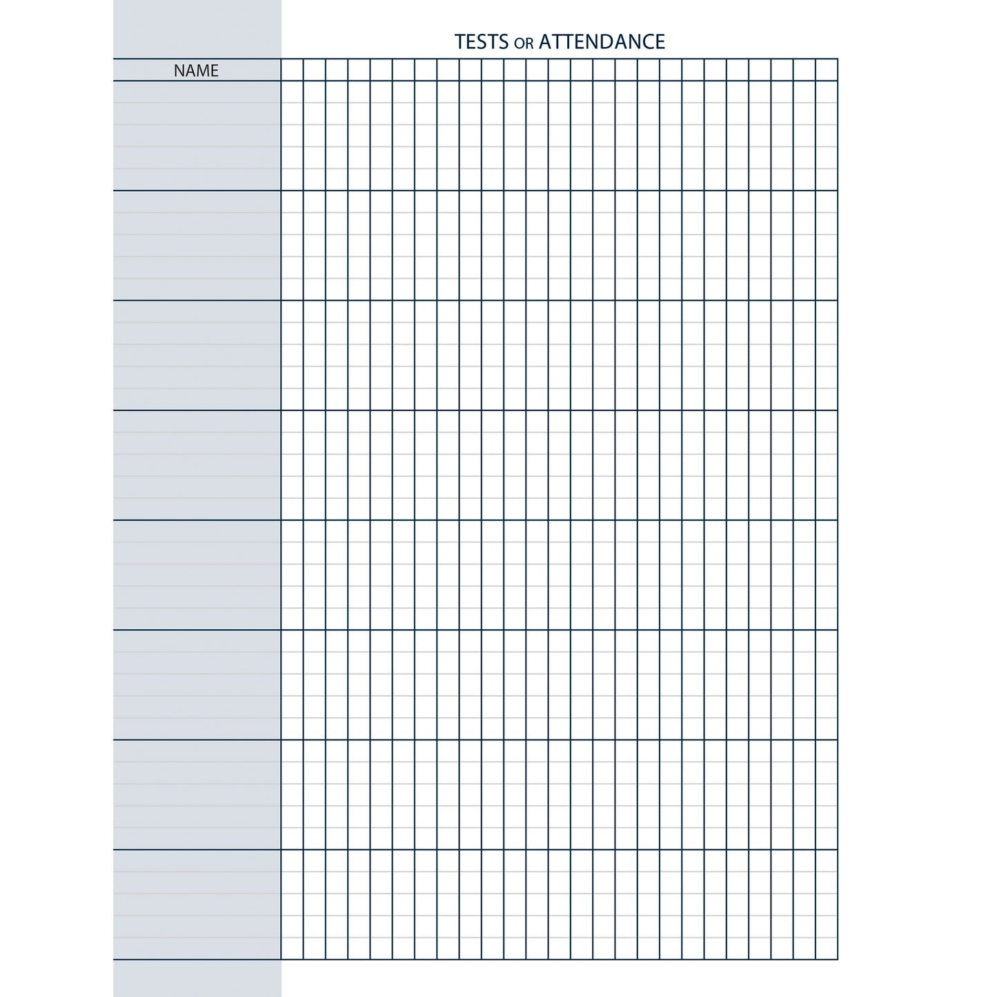 Teachers Planner, Blue, 8-1/2" x 11", Pack of 2