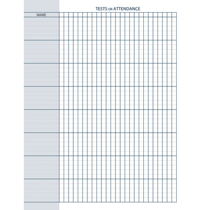 Teachers Planner, Blue, 8-1/2" x 11", Pack of 2