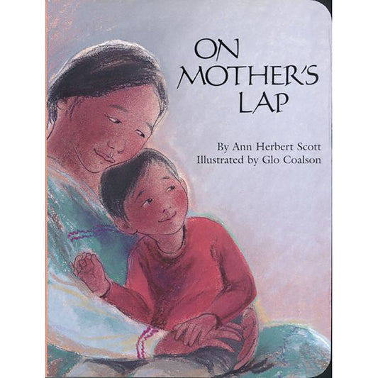 On Mother's Lap Board Book