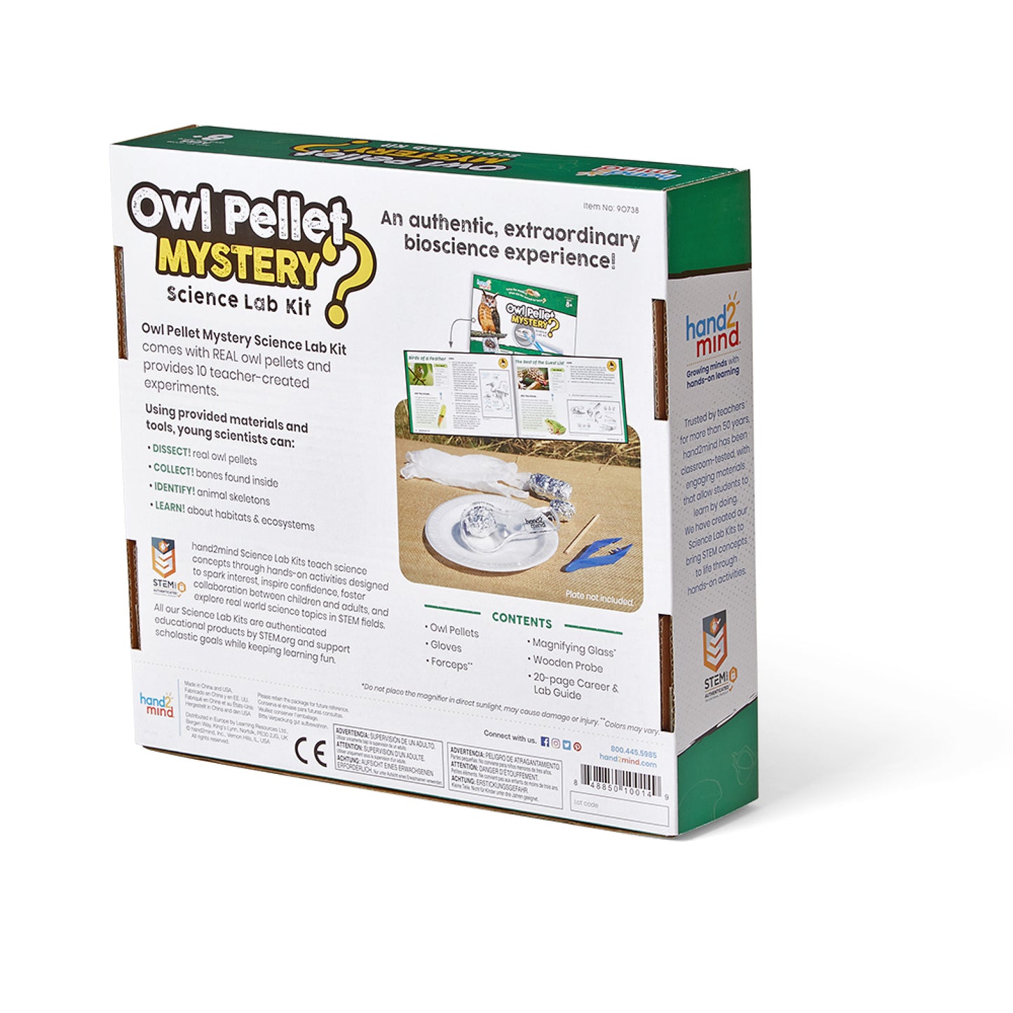 Owl Pellet Mystery Science Lab Kit