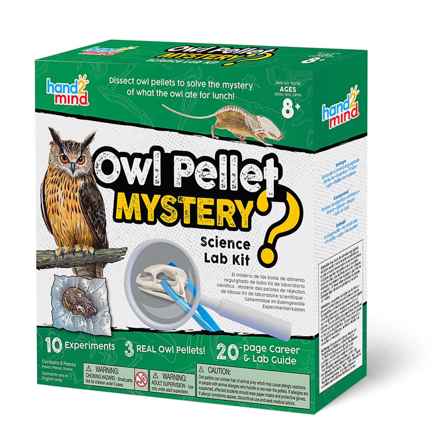 Owl Pellet Mystery Science Lab Kit