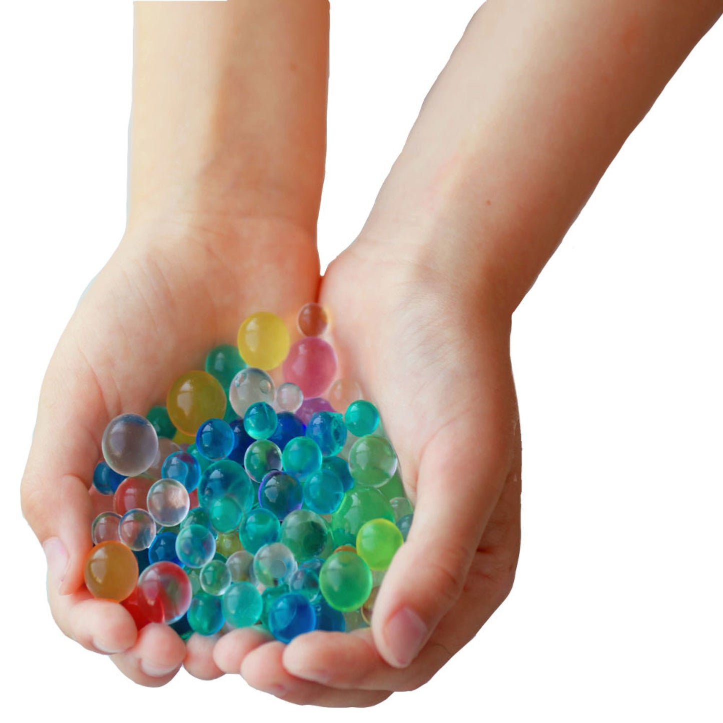 Multicolored Water Beads, 20,000 Reusable Beads