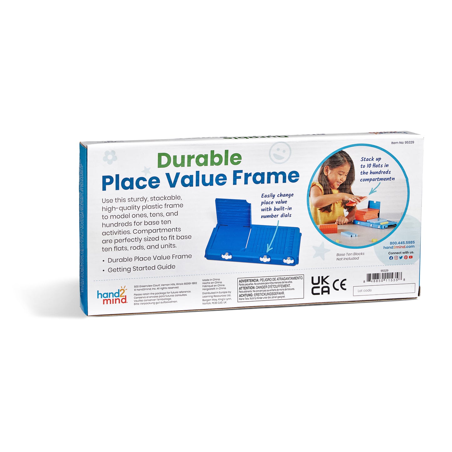 Durable Place Value Frame