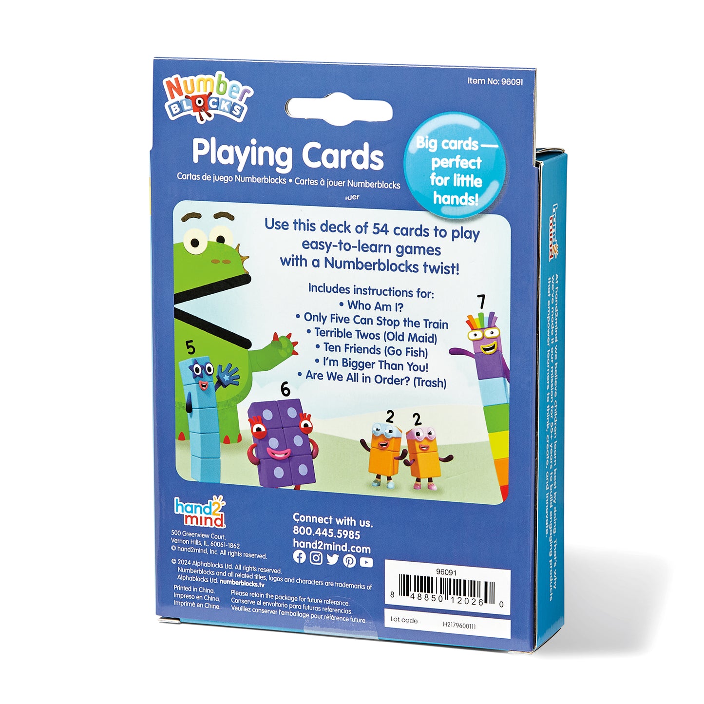 Numberblocks Playing Cards