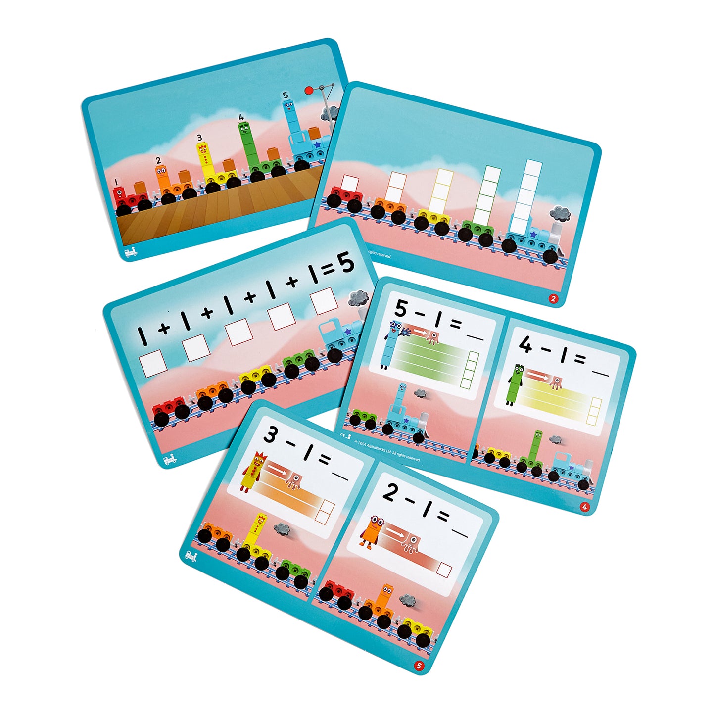 MathLink® Cubes Activity Set Numberblocks® Express Train