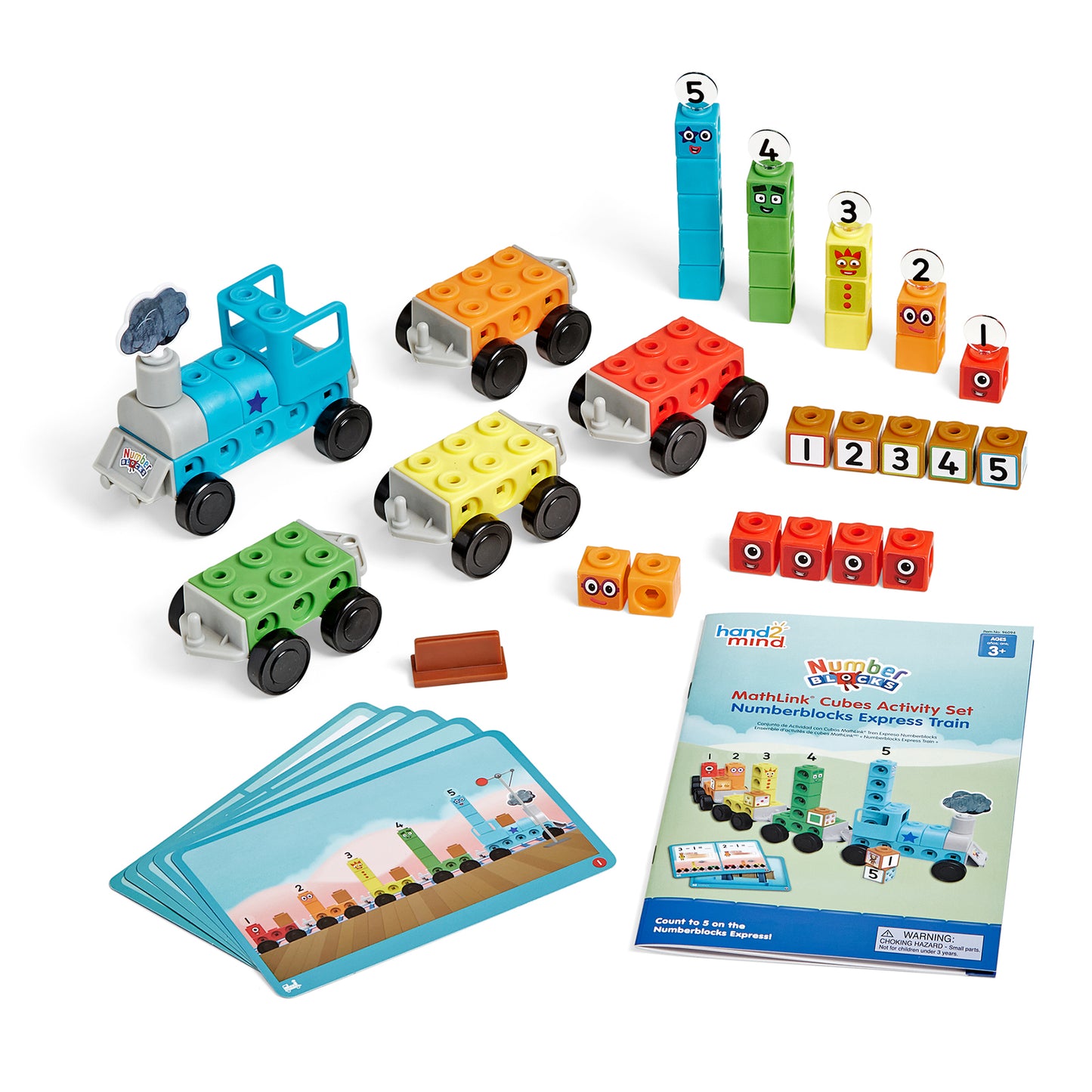 MathLink® Cubes Activity Set Numberblocks® Express Train