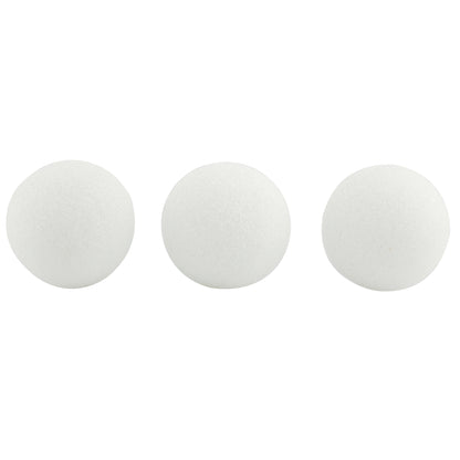 Craft Foam Balls, 4 Inch, White, Pack of 36