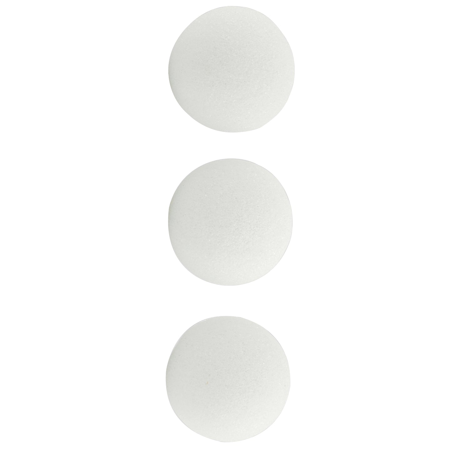 Craft Foam Balls, 4 Inch, White, Pack of 36