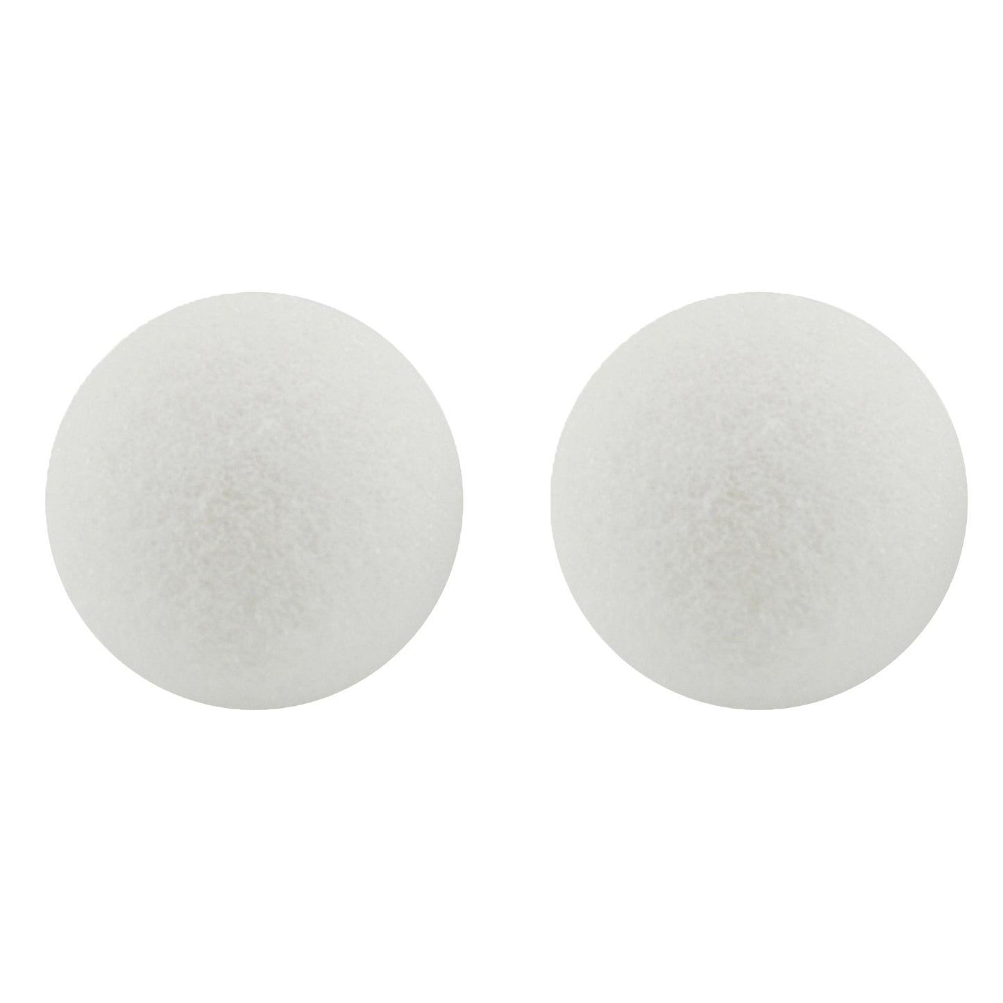 Craft Foam Balls, 4 Inch, White, Pack of 12