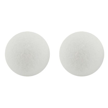 Craft Foam Balls, 4 Inch, White, Pack of 12