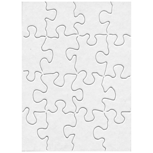 Compoz-A-Puzzle®, 4" x 5-1/2" Rectangle, 16 Pieces, 24 Puzzles