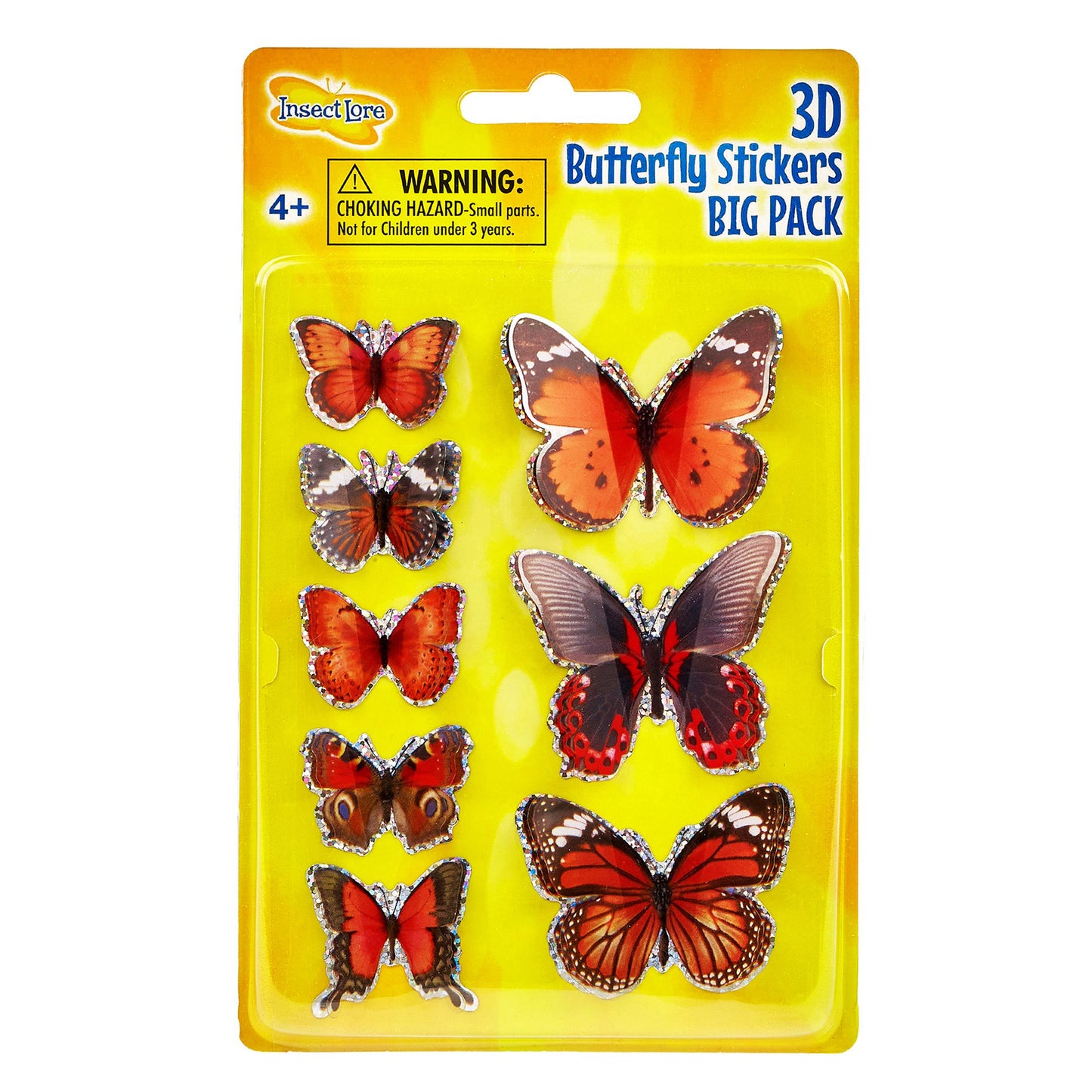 3D Butterfly Stickers BIG PACK