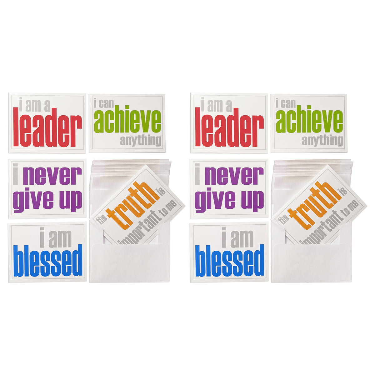 Encourage Notes Set Note Cards with Envelope, Encouragement Booster Set, 10 Per Set, 2 Set ...
