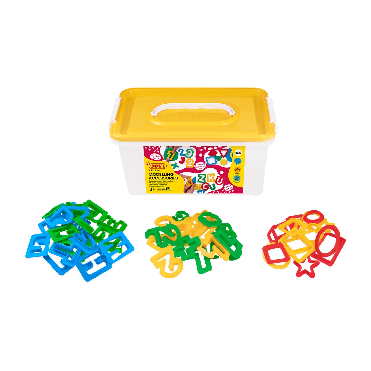 Dough & Clay Modelling Accessories, School Pack of 96
