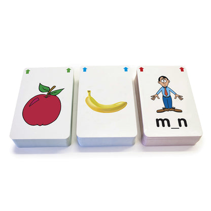 (3 PK) LETTER SOUNDS FLASH CARDS