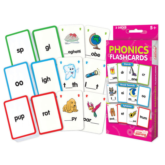 (3 PK) PHONOLOGICAL AWARENESS FLASH CARDS