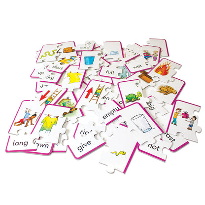 Antonym Puzzles, 12 Per Set, 3 Sets