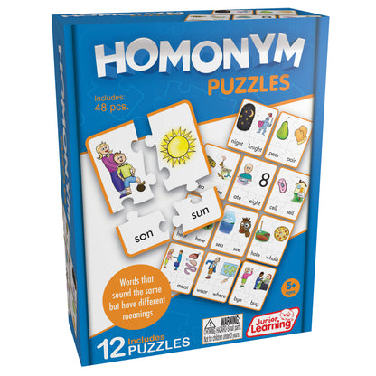 Homonym Puzzles, 3 Sets