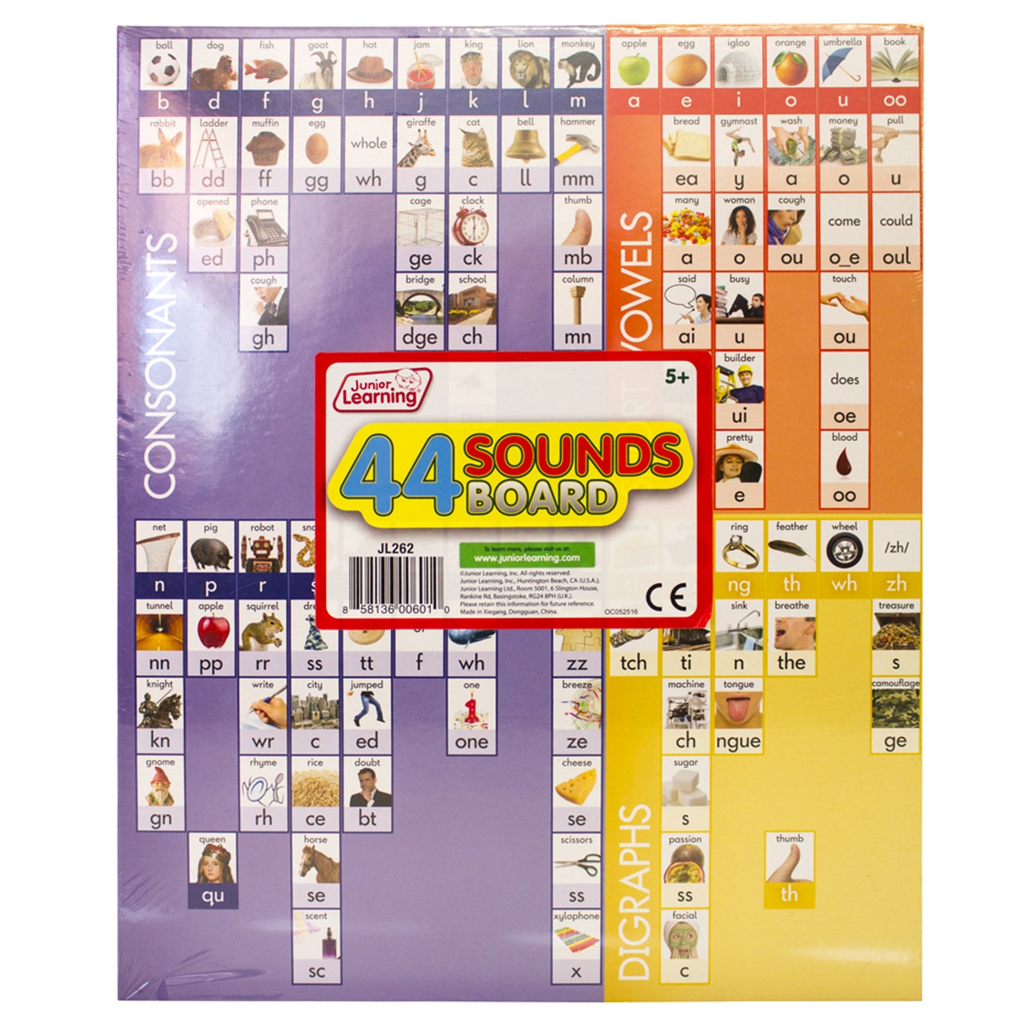 44 Sounds Chart