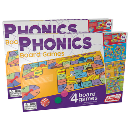 Phonics Board Games, 2 Sets