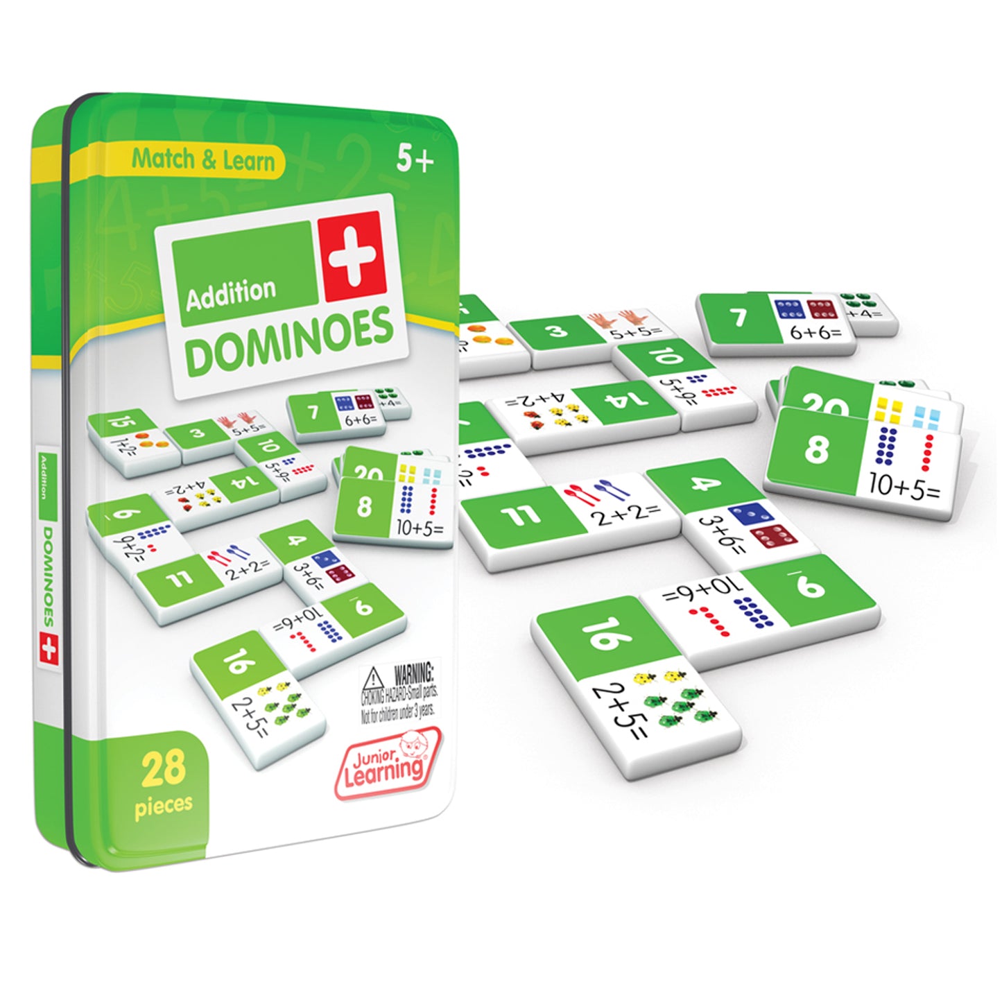 Addition Dominoes, 2 Sets