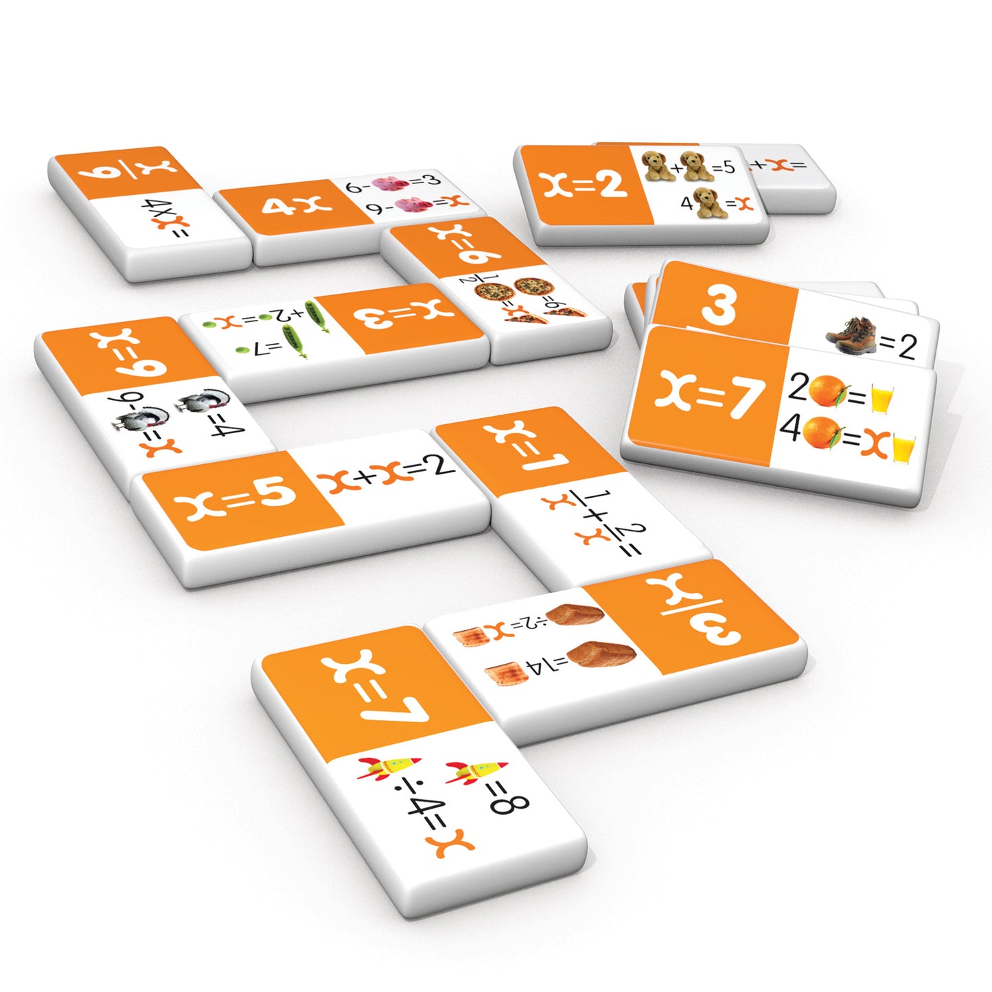 Algebra Dominoes, 2 Sets