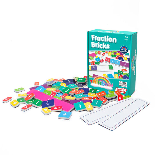 Fraction Bricks, 78 Pieces