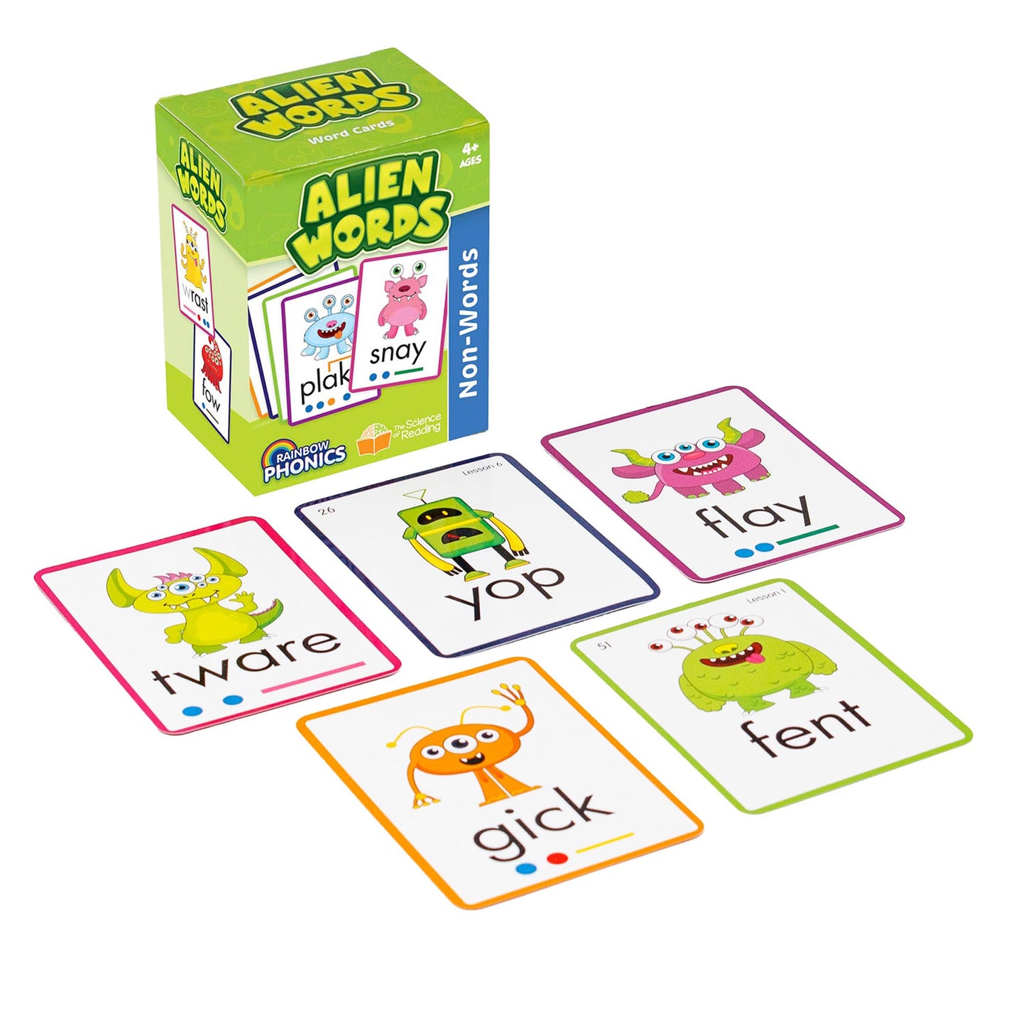 Alien Words Flash Cards