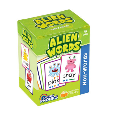 Alien Words Flash Cards