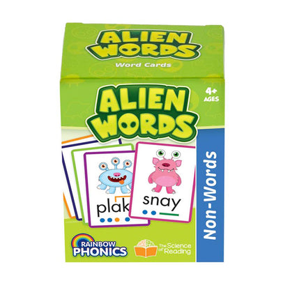 Alien Words Flash Cards